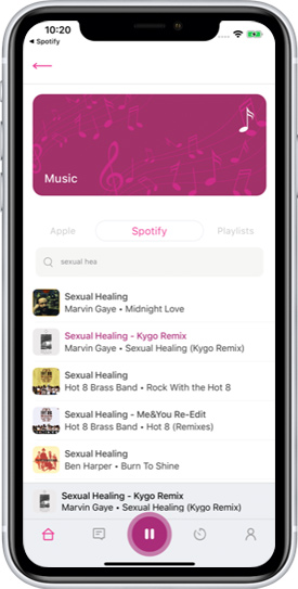 OhMiBod App Music Mode