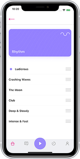 OhMiBod App Rhythm Mode