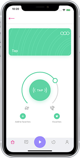 OhMiBod App Tap Mode