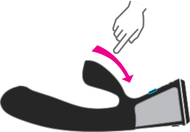 Stroke the tickler up